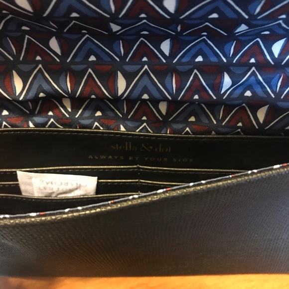 At Stella & Dot black clutch - Picture 4 of 4